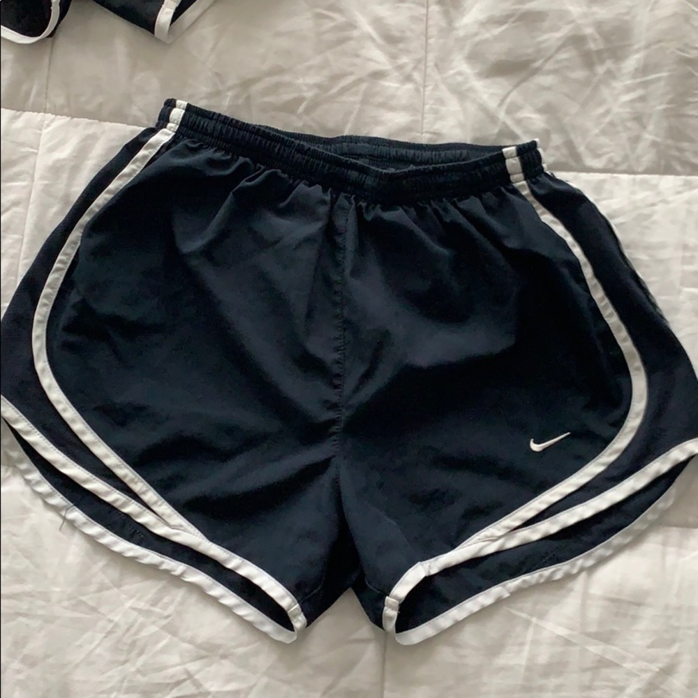 Navy blue nike shorts